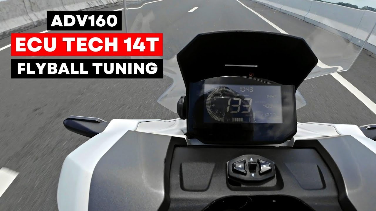 ADV 160 | ECU-Tech 14T High Speed Gear (Flyball Tuning)
