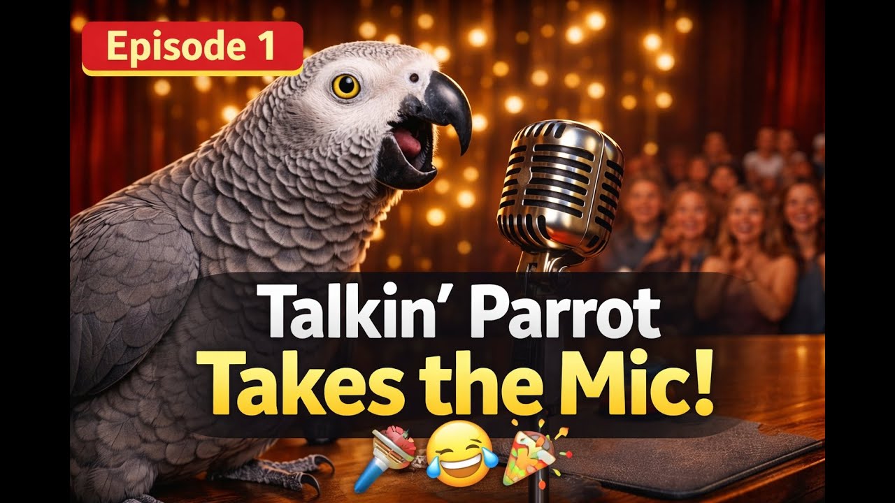 A Talking Parrot Has a Talk Show?! 😂🦜 | Episode 2