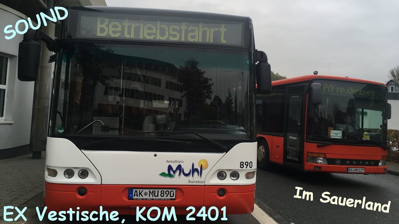 (SOUND) Neoplan-N 4416 Reisebüro Muhl, Nr. 890 [EX Vestische, 2401/Bj. 2001/Voith] by BusFreak11
