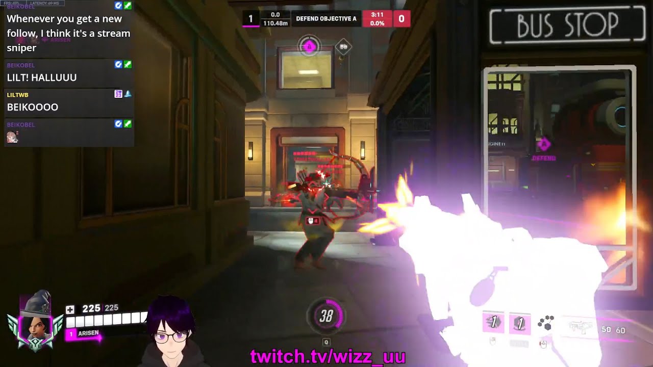 Sombra Main! SombraWizard Sombra OVERWATCH 2 SEASON 16 TOP 500 GAMEPLAY