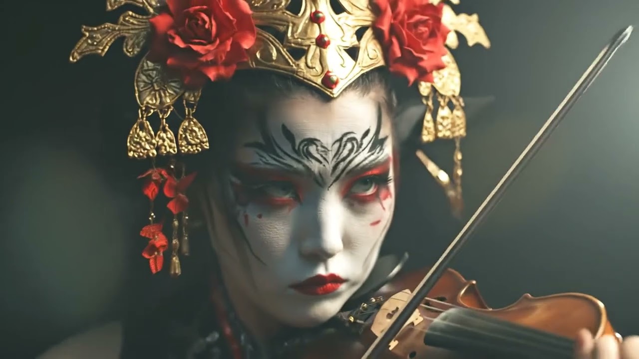 Death Metal x Violin – Savage Sound 🎻⚔️🔥