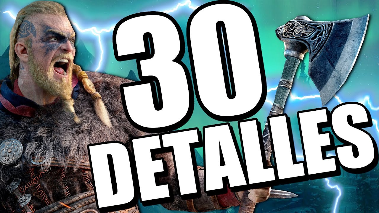 30 DETALLES ALUCINANTES de ASSASSIN'S CREED VALHALLA
