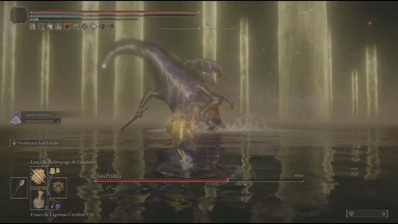 ELDEN RING Cavaleiro da Morte vs Radagon e Elden Beast