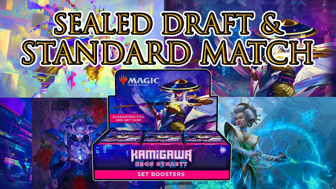 Kamigawa Neon Dynasty Sealed Draft | MTG Booster Box Opening | Deck Building | Standard Match Five