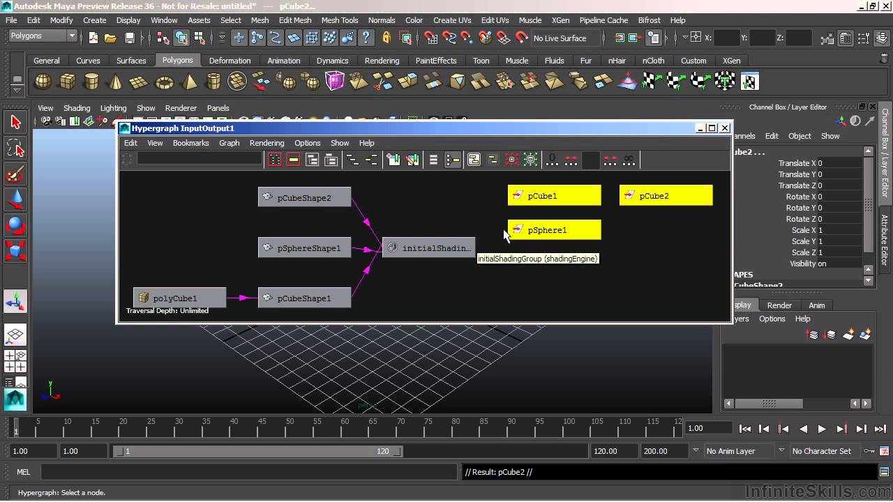 Autodesk Maya 2015 Tutorial | Hypergraph