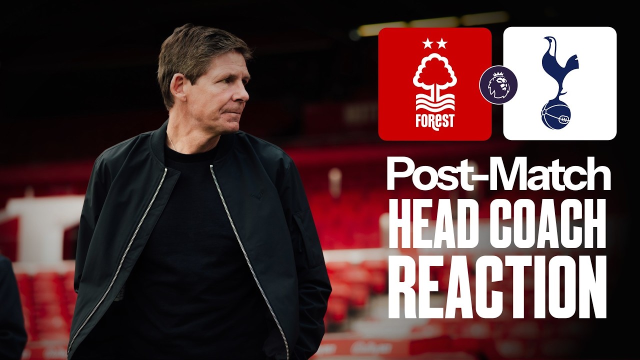 Oliver Glasner's Reaction 🗣️ | Nottingham Forest vs Tottenham Hotspur | Premier League