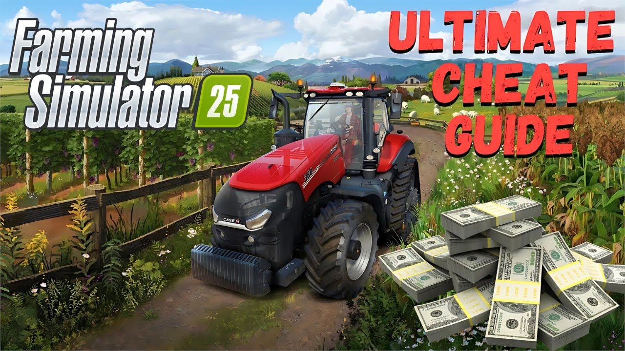 Полное руководство по читам для Farming Simulator 25 на консолях (PS5 и XBOX)