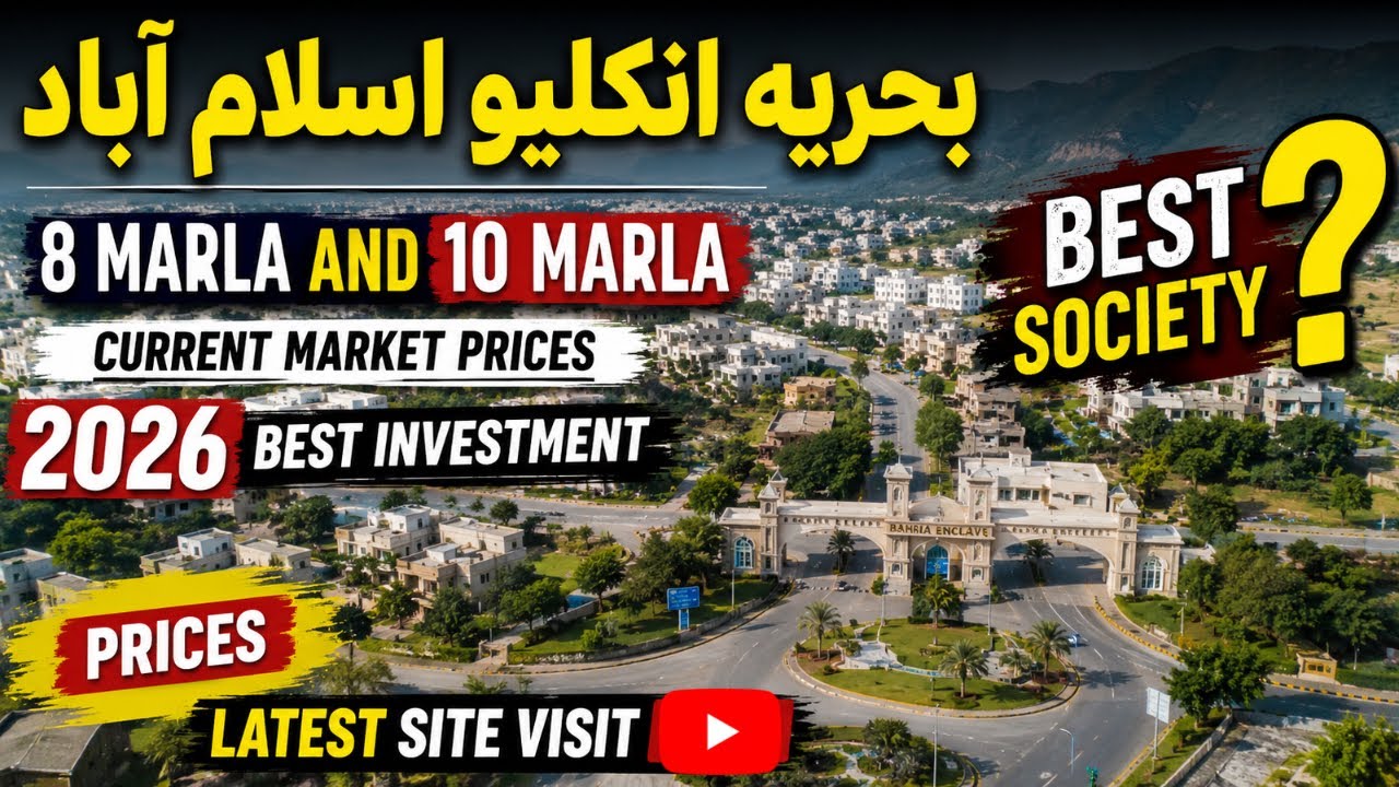 Bahria Enclave Islamabad Latest Market Updates | 8 Marla & 10 Marla Plots Prices | Bahria Town ISB