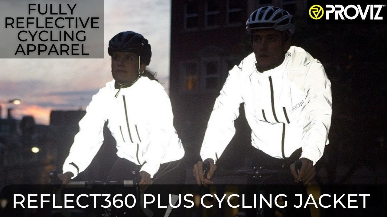 Proviz REFLECT360 Plus Cycling Jacket | Perfect For Winter Cycling | Night Cycling | Cycle to Work