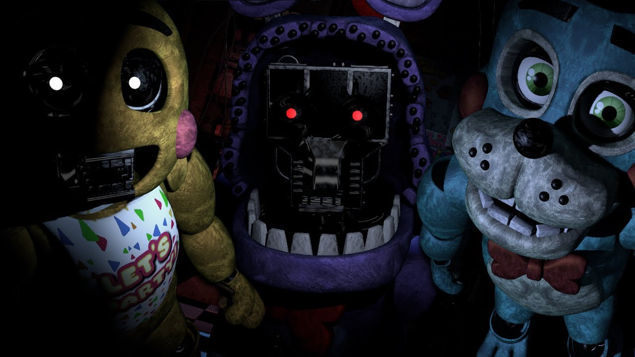 What Would FNaF2 Animatronics Look Like If They Were Created During FNaF1? Modeling, Gameplay!