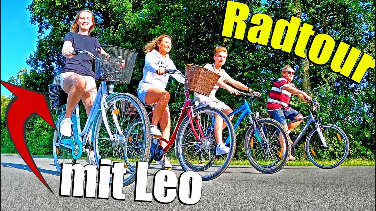 Fahrradtour mit ganzer Familie (fast) und Leo 😎 Addi Habibi Corona Vlog 4K