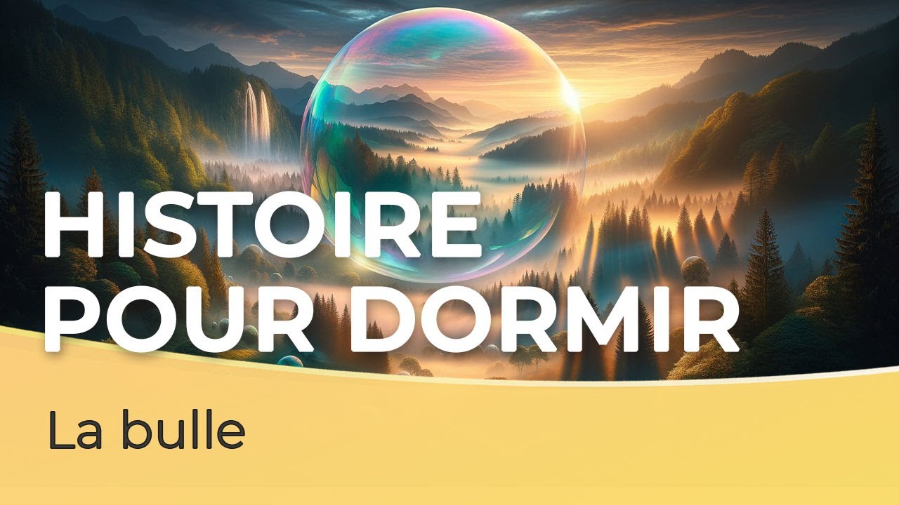 Histoire apaisante pour un sommeil serein 🫧🌈 | La bulle | Voix homme