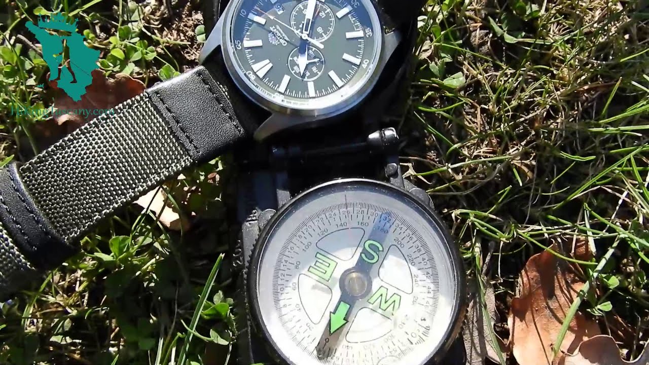 Orientarsi senza bussola usando un orologio. Il concetto di fondo.
