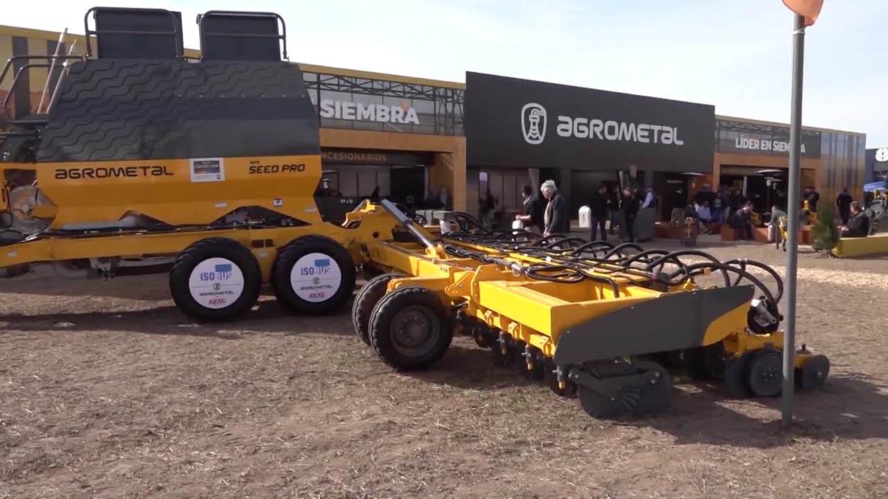 Nueva sembradora Agrometal APX Seed Pro presentada por Griffa S.A.
