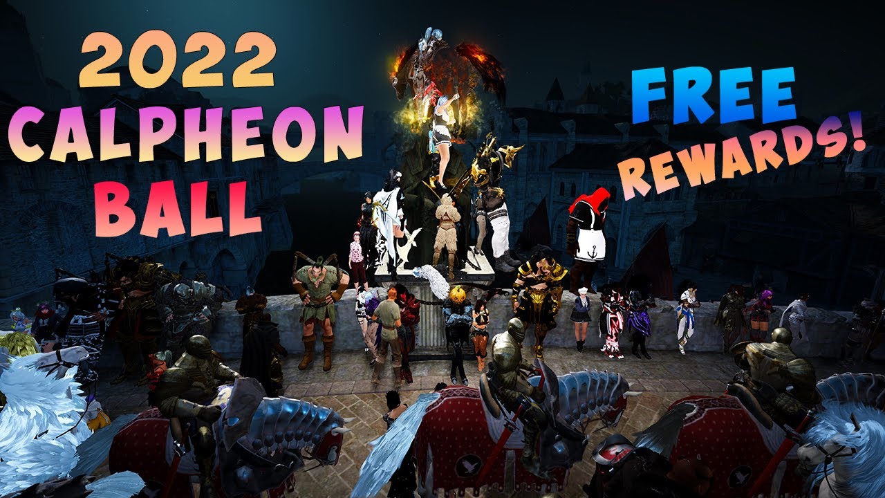 BDO 2022 Calpheon Ball Recap - The Rewards Plus New Class!