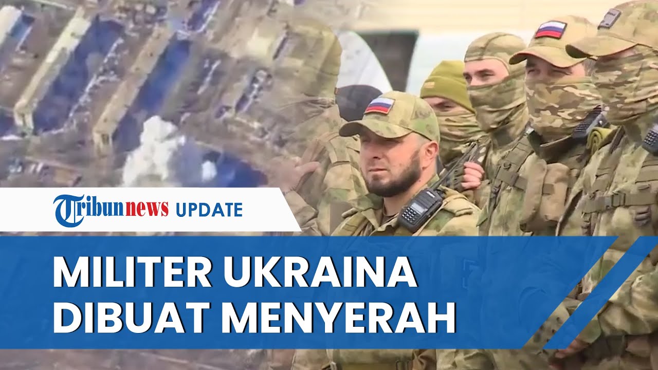 Detik-detik Militer Ukraina Dipaksa Menyerah oleh Pasukan Chechnya, Tiarap dan Senjatanya Dilucuti