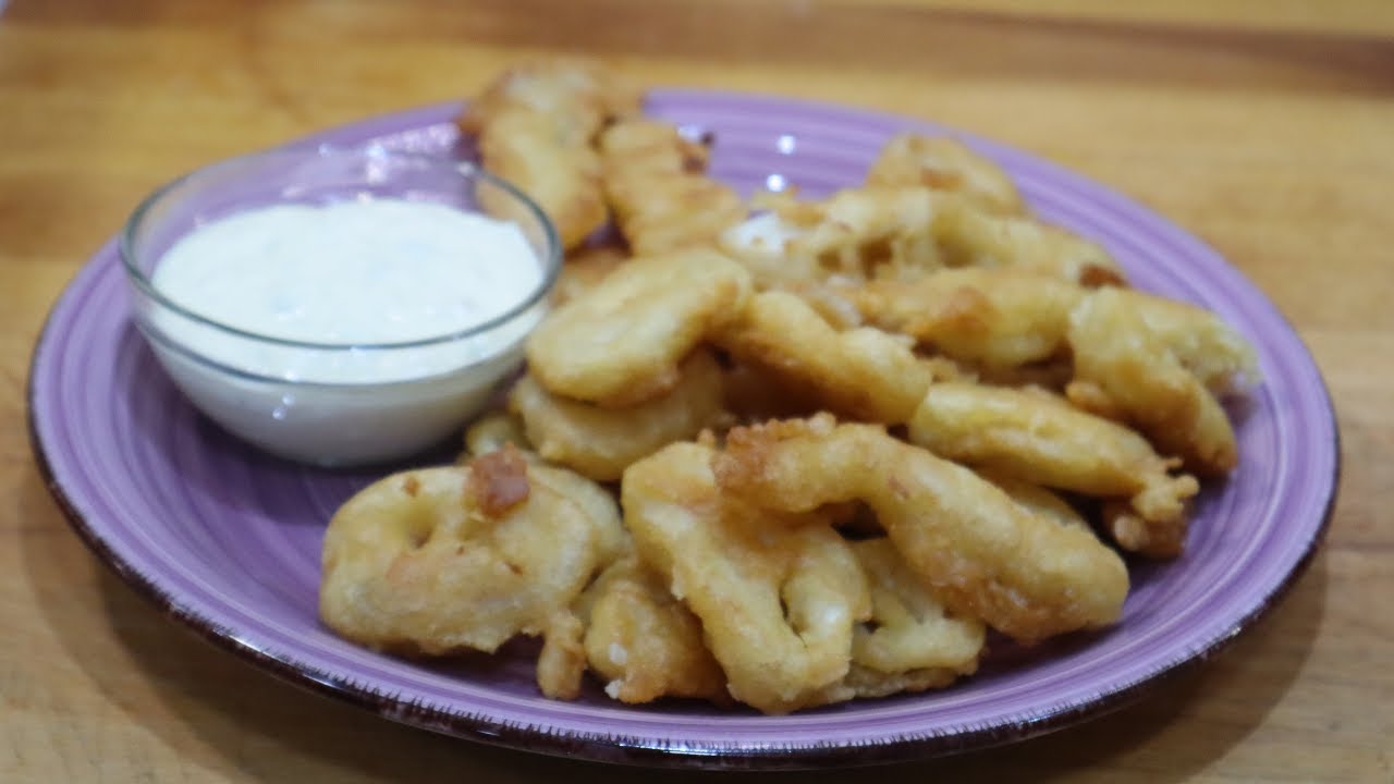 CALAMARES a la ROMANA con SALSA TARTARA | EL TRUCO PARA EL REBOZADO PERFECTO 🔝