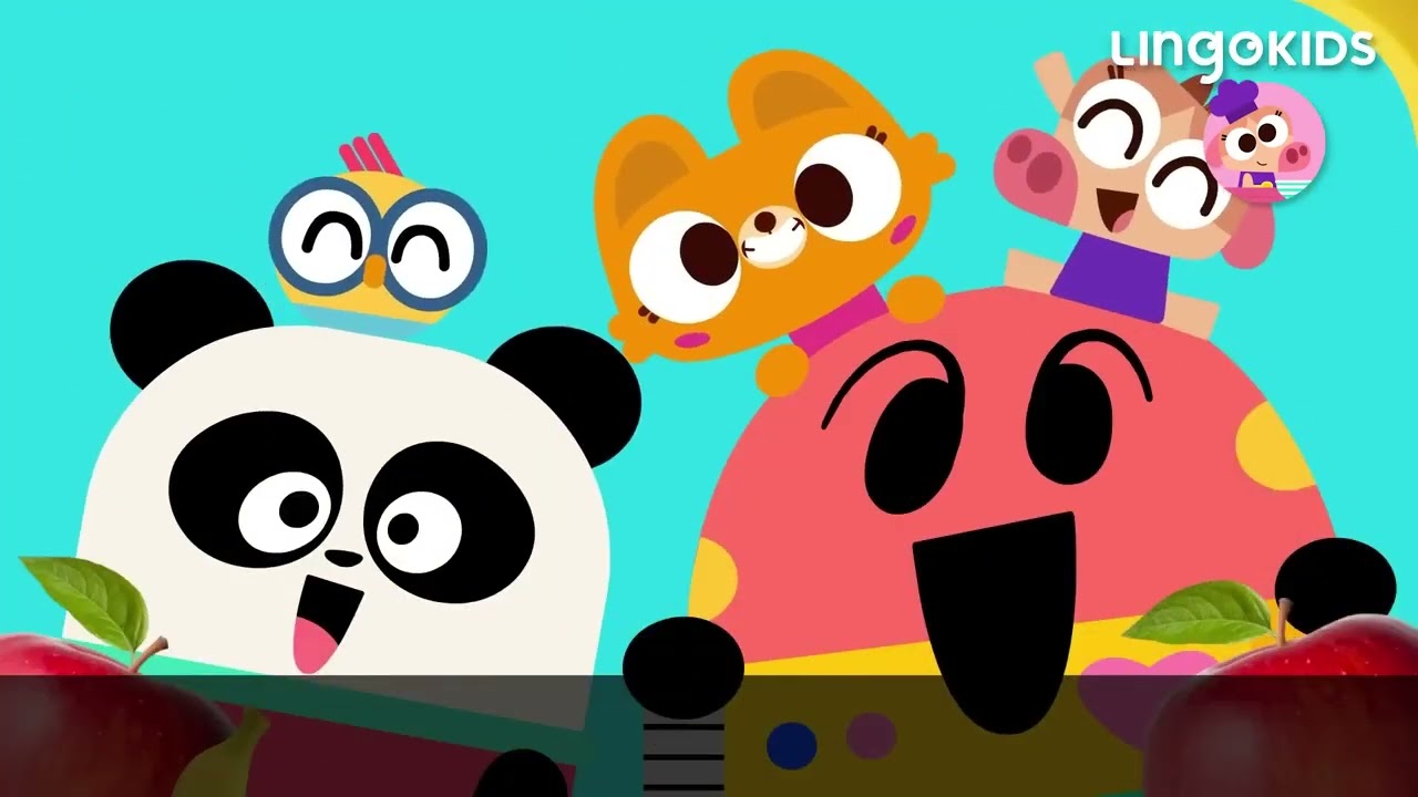 LUNCH TIME! 🍝 😋 Lingokids Food Songs for Kids + Vocabulary + Cartoons