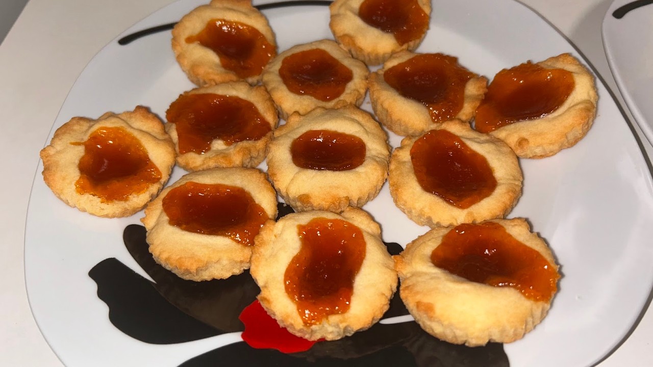 Fursecuri fragede cu gem de caise 🍪