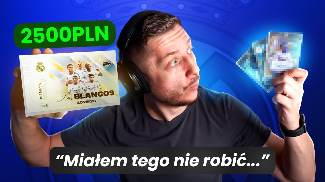 WYDAŁEM 2500 PLN NA DRUGI BOX LOS BLANCOS!! 3 POTĘŻNE AUTOGRAFY!!