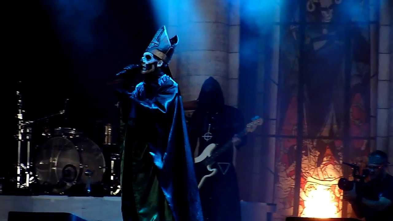 Ghost B.C - Monstrance clock @ Graspop 2013
