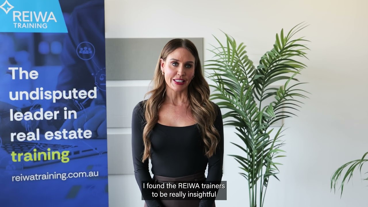 REIWA Training Student Testimonial - Leah Waters