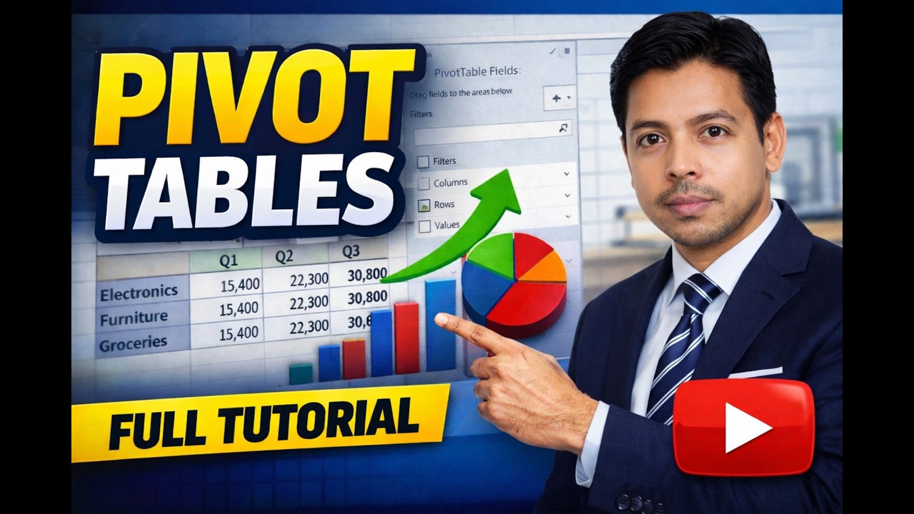 MS Excel Pivot Table Tutorial in Bangla | Beginner to Advanced | Real Life Data Analysis