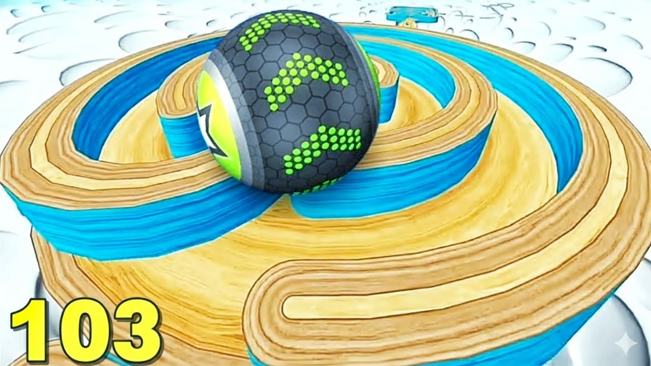 Going Balls Supper Speed Run Challenge Gameplay Level 103