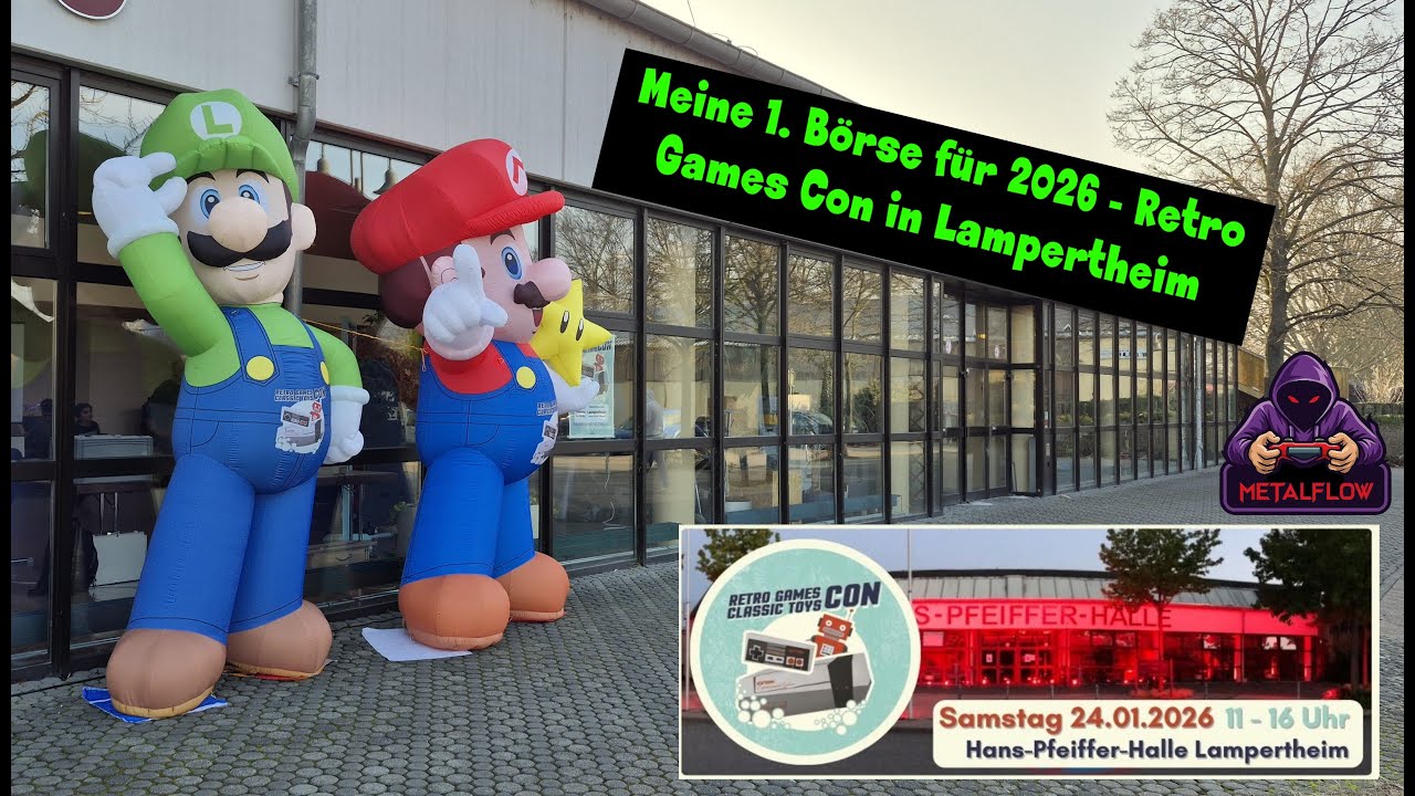 My first trade fair for 2026 - Retro Games Con in Lampertheim
