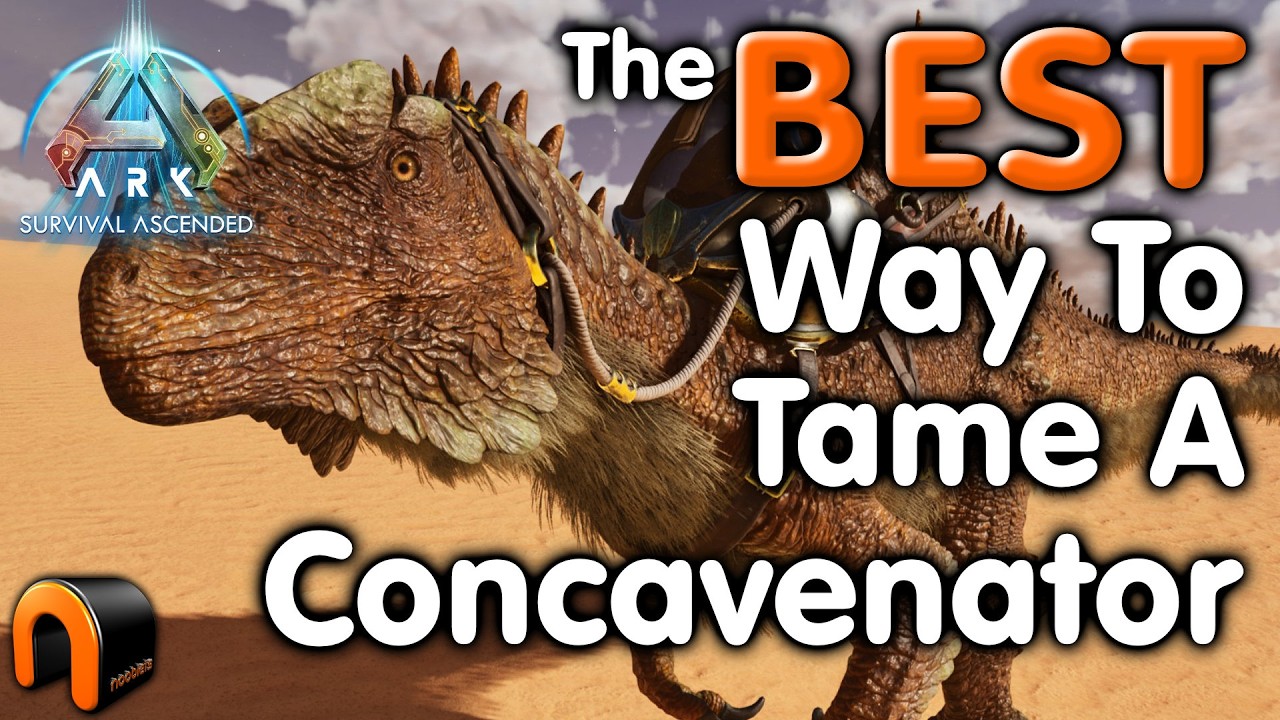 ARK: Лучшие способы приручить Concavenator!
