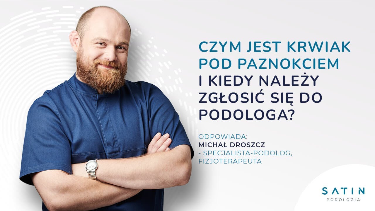 Czym jest krwiak pod paznokciem i kiedy należy zgłosić się do podologa?