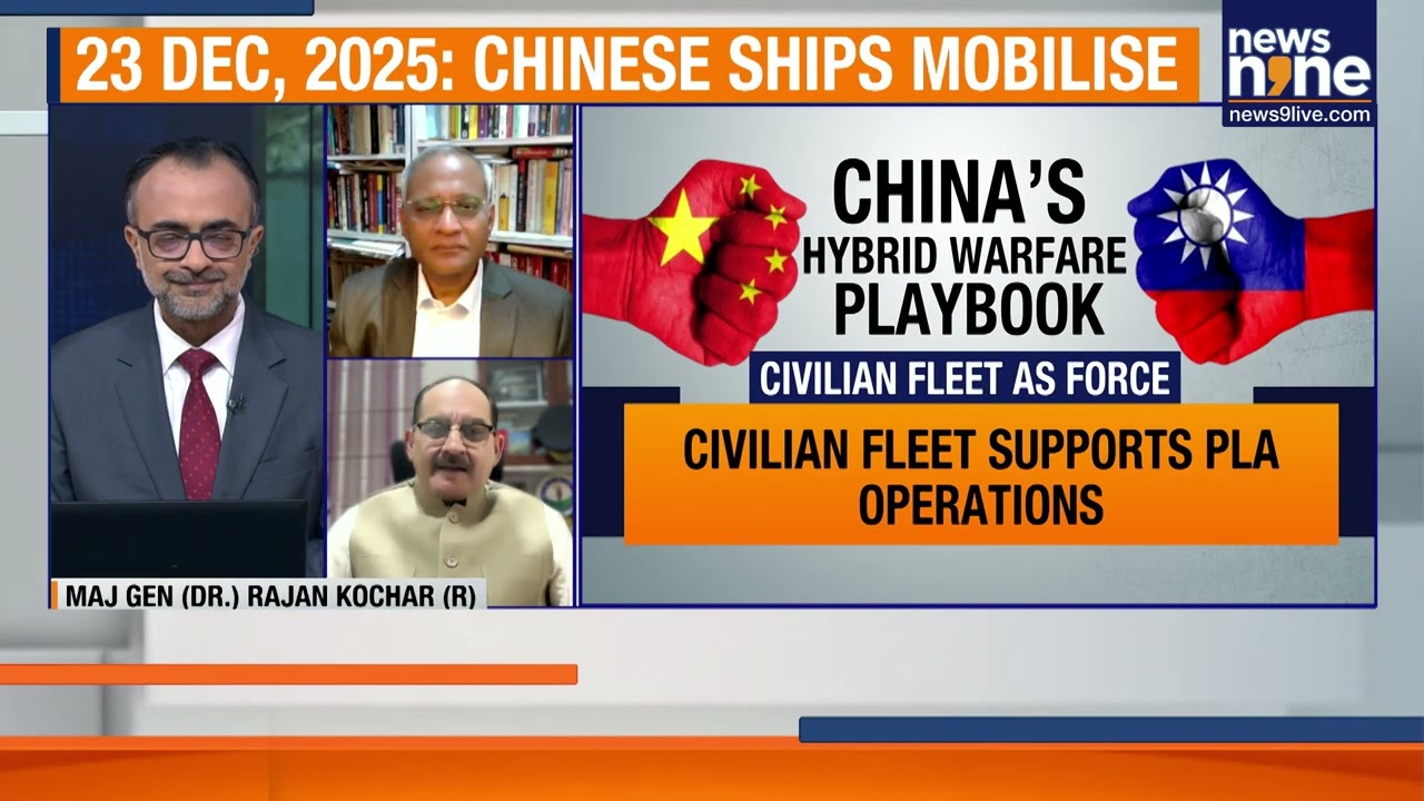 China’s ‘Sea Swarm’: 2,000 Boats Near Taiwan | Hybrid Warfare Warning