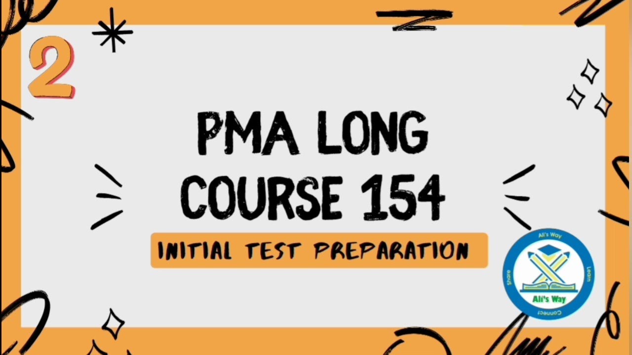 02 PMA Long Course 154 | Подготовка к первичному тестированию | Программа | Интеллектуальный тест...