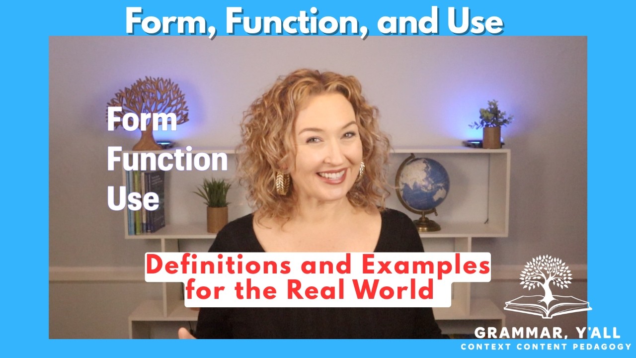 The Difference between Form, Function, and Use.
