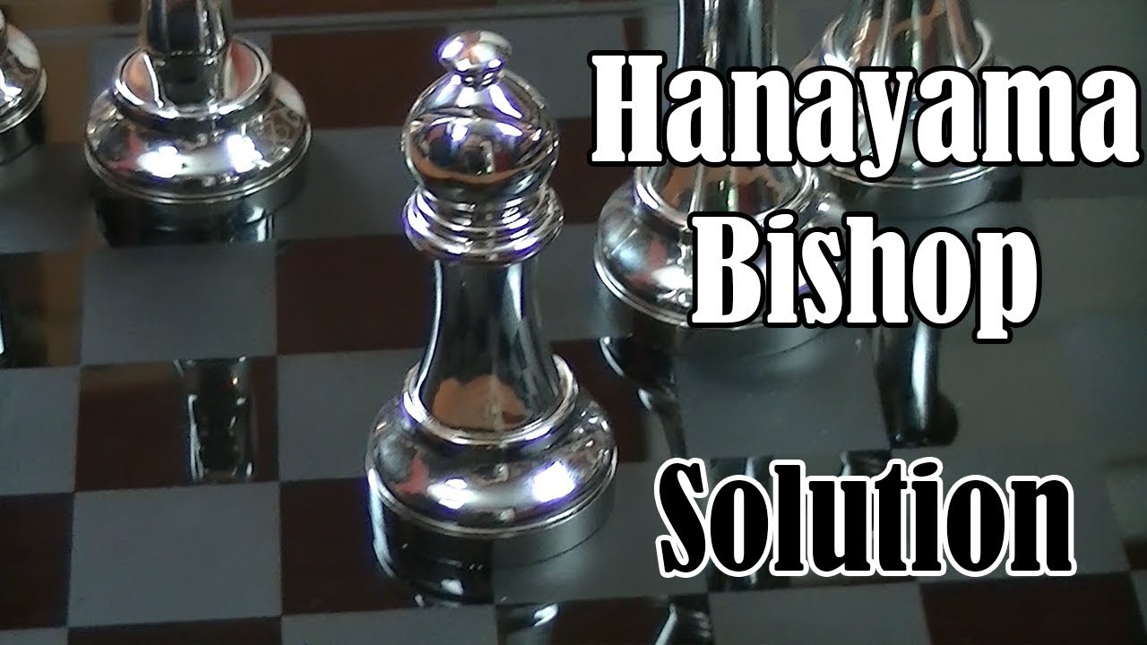 How to Solve Hanayama Bishop Puzzle (From BePuzzled)