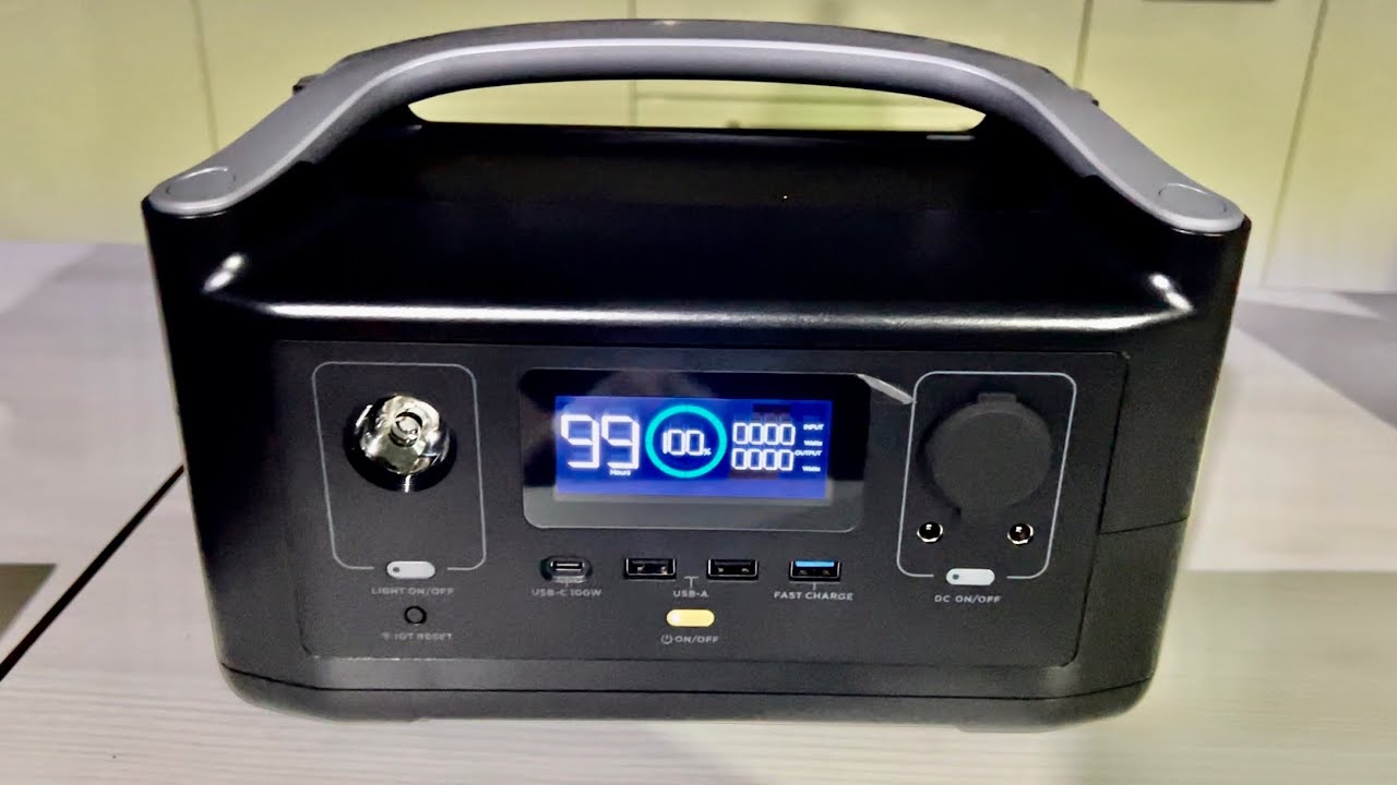 Зарядная станция EcoFlow RIVER EFRIVER600-EU, экстренное питание для газового котла.