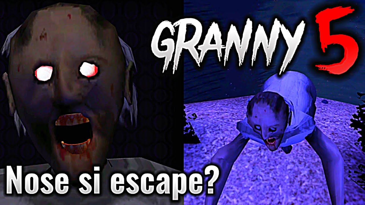 GRANNY 5 | CUANTOS ESCAPES TIENE ESTE JUEGO 🤔