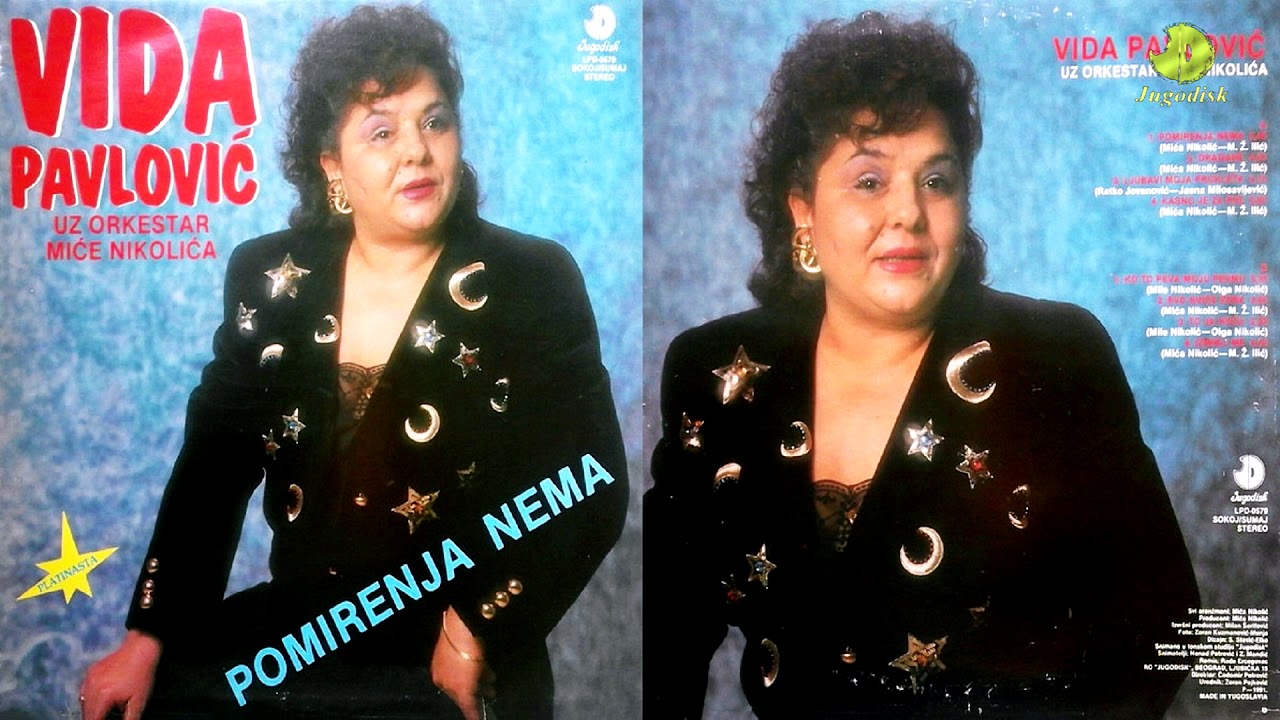 Vida Pavlovic Ork. Mice Nikolica - Pomirenja nema - (Audio 1991) - CEO ALBUM