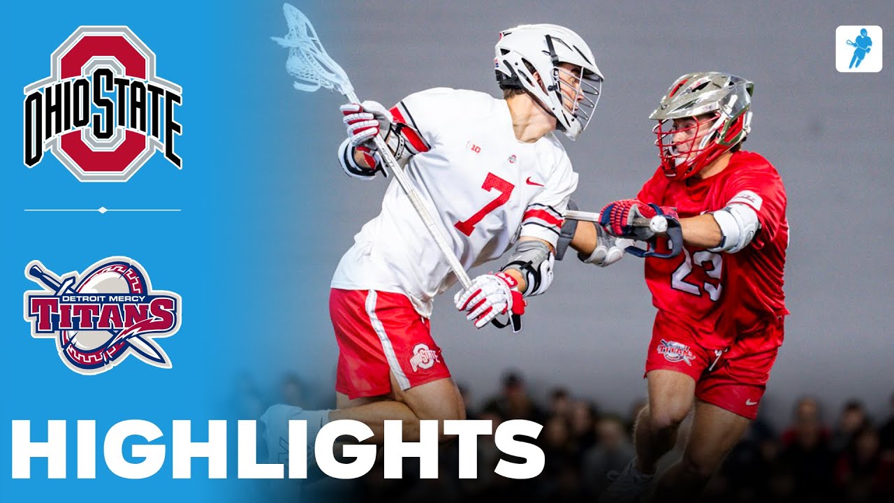 Ohio State vs Detroit Mercy | NCAA College Lacrosse | Highlights - February 01, 2026