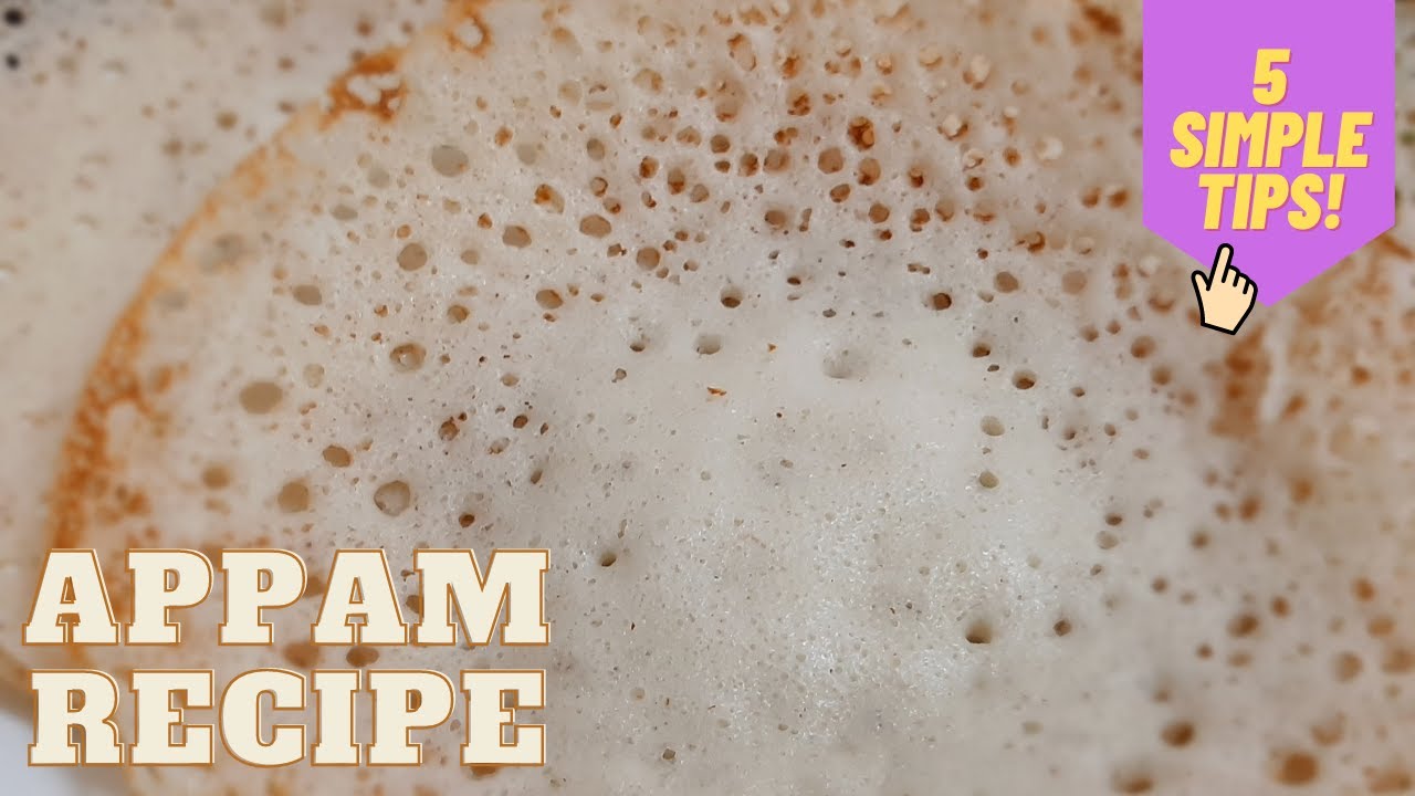 Appam recipe | 5 simple tips for making soft appam with easy mutton curry recipe