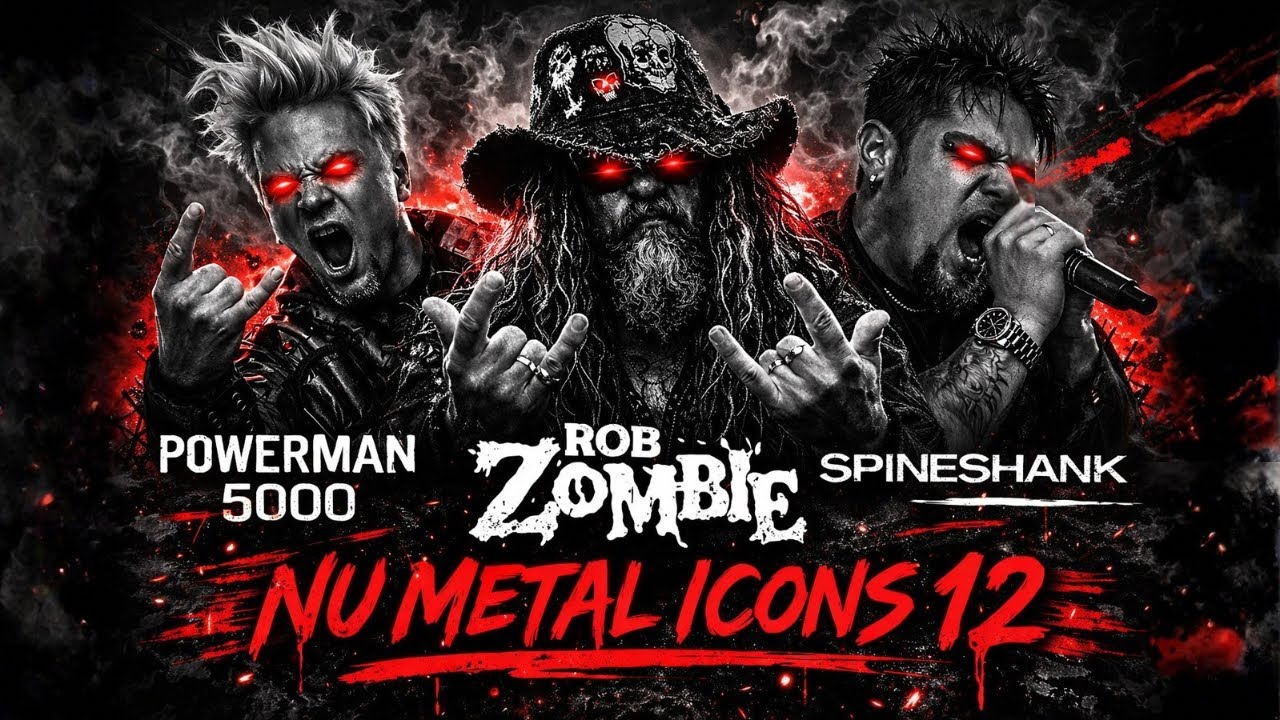 Rob Zombie, Powerman 5000 & Spineshank Inspired AI Mix | Nu Metal Icons (Vol 12)