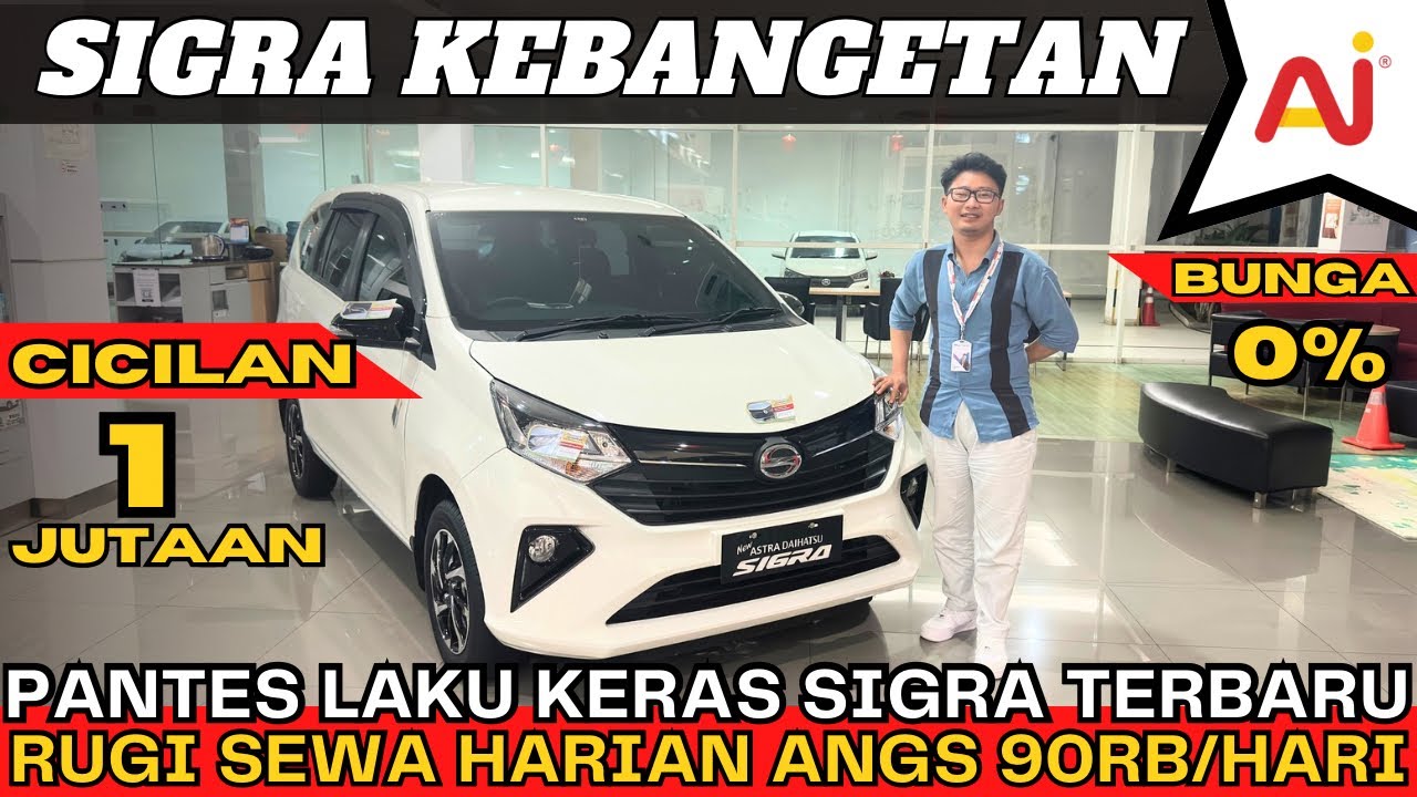 DAIHATSU SIGRA MURAH BANGET‼️ KALO SEGINI SIH MENDING AMBIL BARU AJA‼️ LANGSUNG APPROVE
