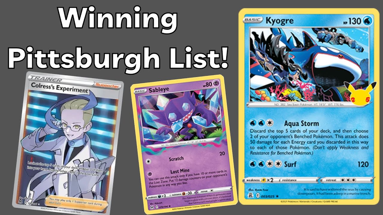 Lost Zone Kyogre Deck Showcase and Gameplay PTCGL