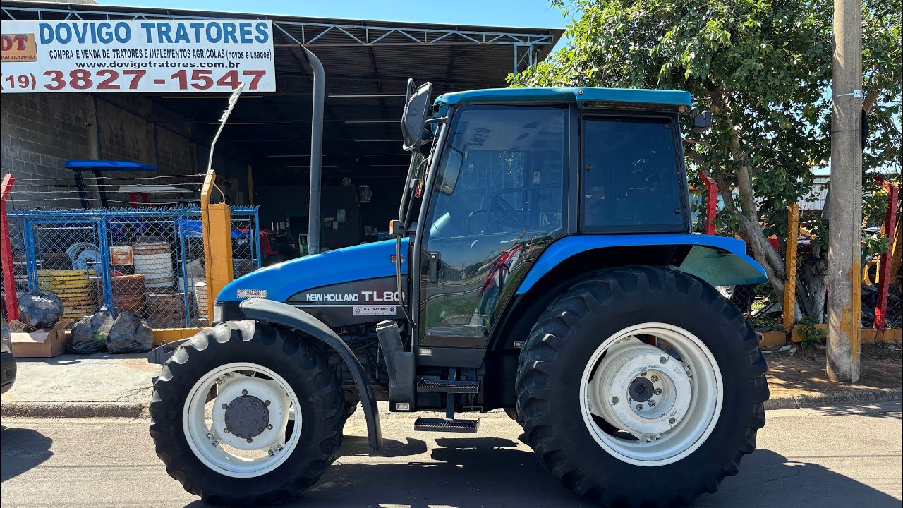 Trator New holland TL80 4x4 Cabinado uma raridade Relíquia a Vendaaaaa !! Vendido