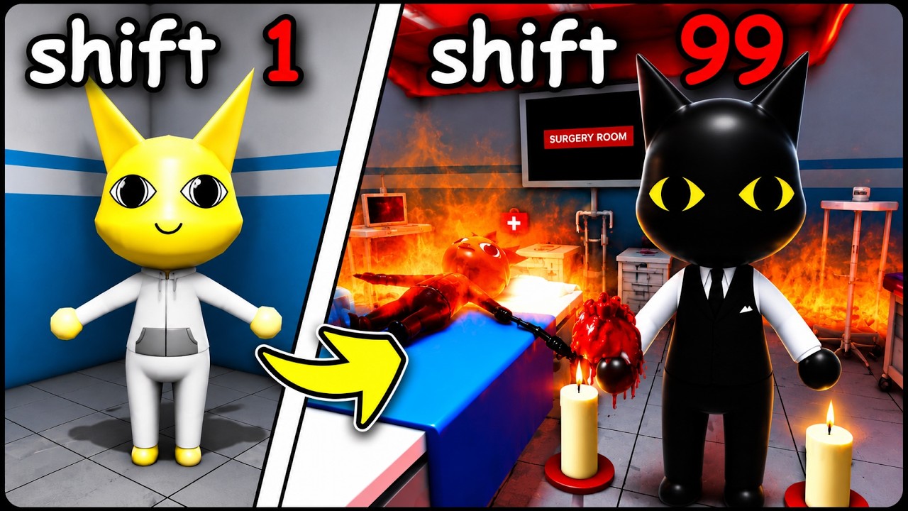 How To Survive 100 Shifts SOLO In Animal Hospital Roblox
