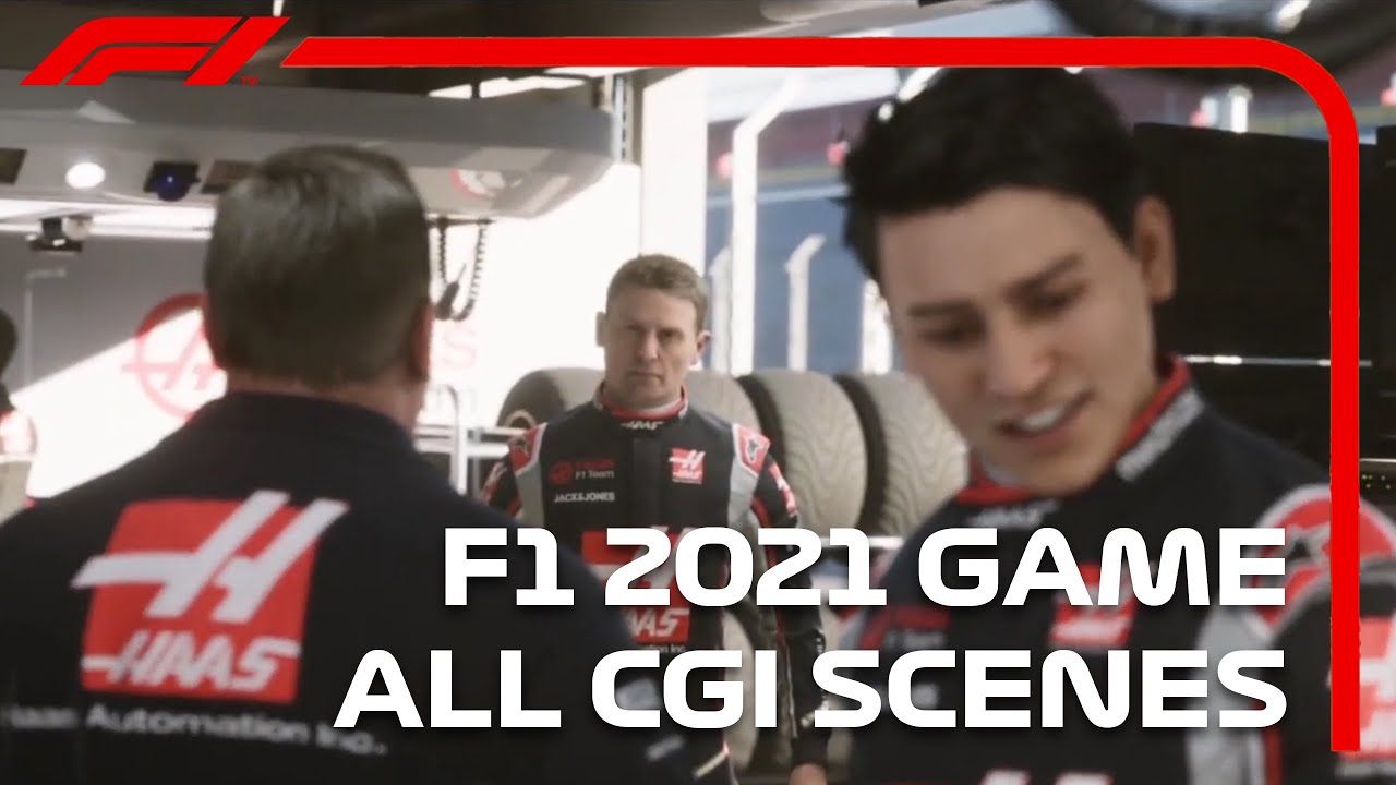 F1 2021 Braking Point - ALL CGI Cutscenes (from Chapter 3, 4 & 5)