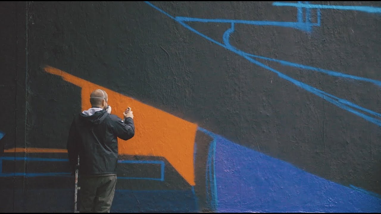 SOTEN painting LE MUR Paris, France
