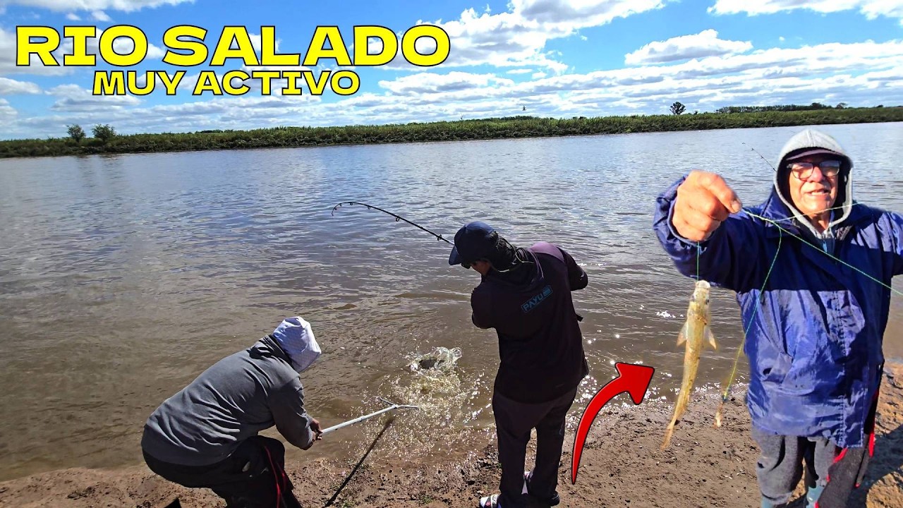pesca en PUENTE EL DESTINO, FUIMOS A PESCAR PEJES BAGRES Y CARPAS! todo lo que PESCAMOS lo COMIMOS!