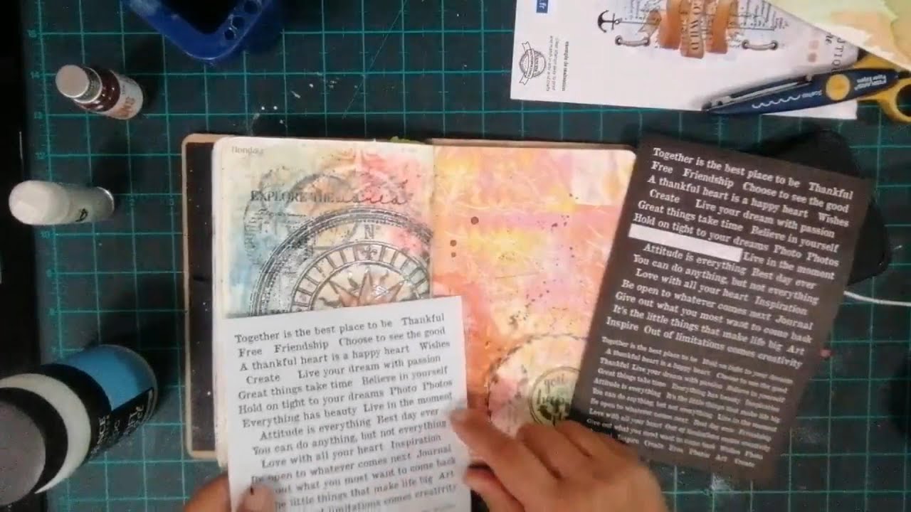 Relaxing Journal Page