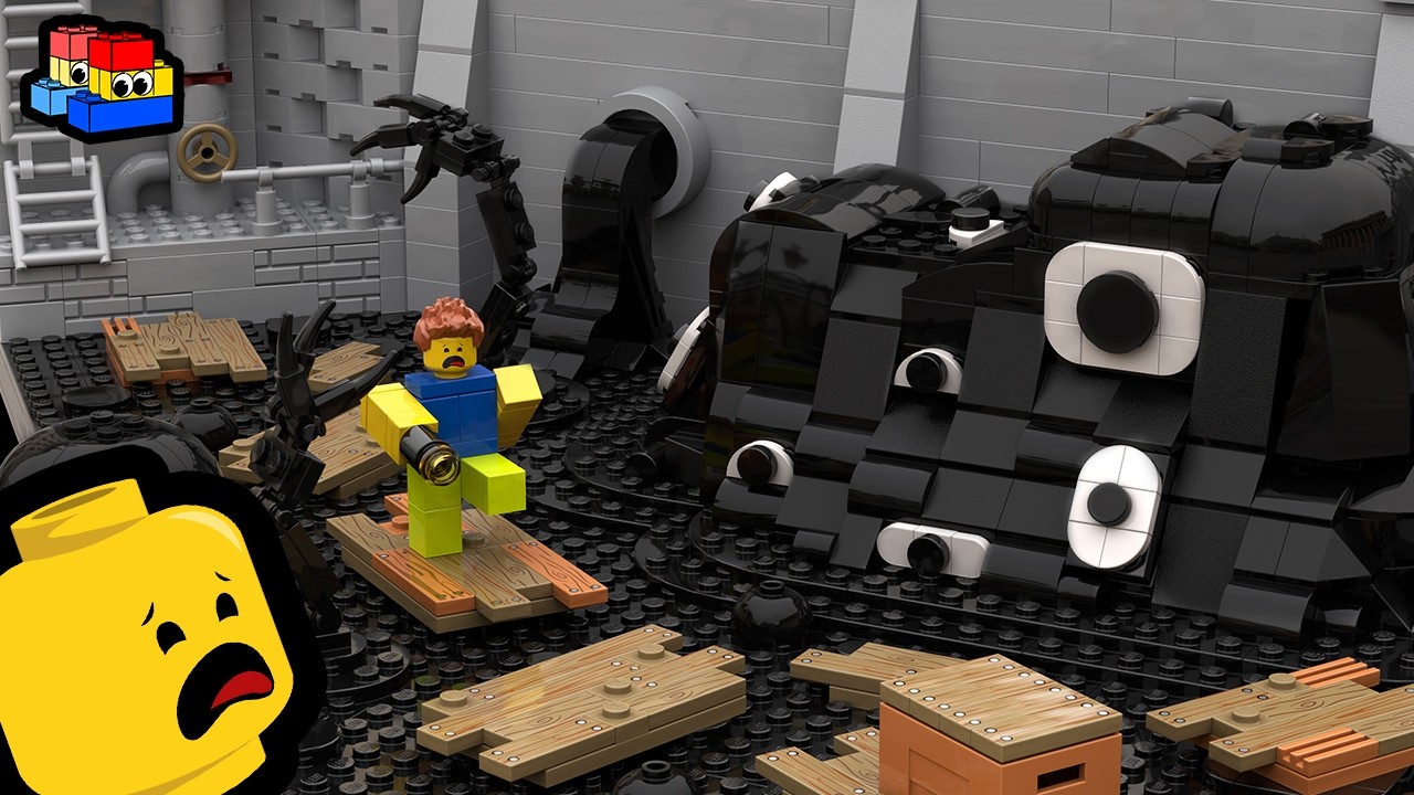 Doors Floor 2 LEGO: Seek Boss Battle Playsets (Chase and Dam)